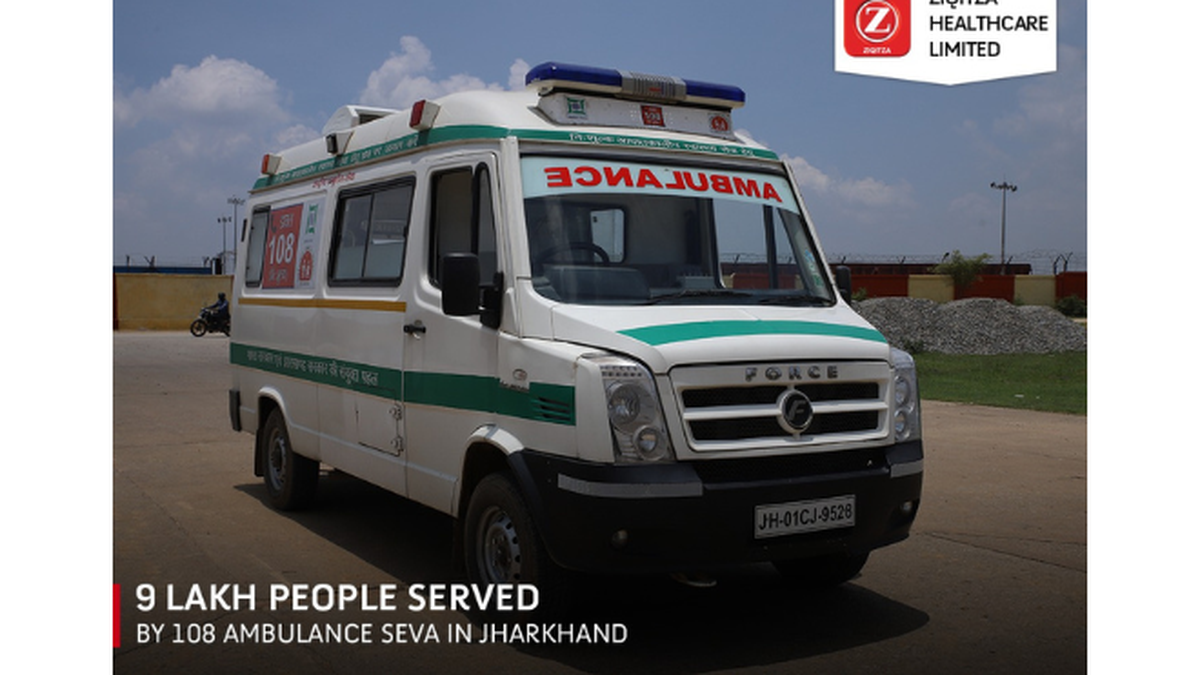 9 lakh people Served by 108 Ambulance Seva in Jharkhand Overview by